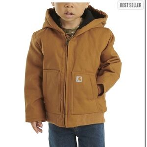 Carhartt Kids hooded insulated active Jac jacket
